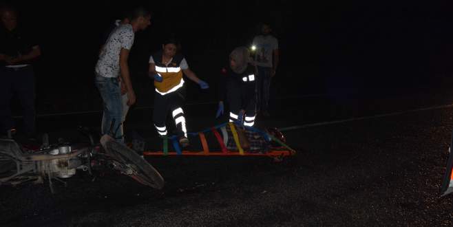 Bursa’da takla atarak sürüklenen motosikletin sürücüsü ağır yaralandı