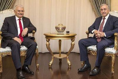 Başbakan Yıldırım, KKTC Cumhurbaşkanı Akıncı ile görüştü