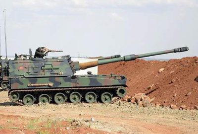 Fırtına Obüsleri Afrin karşısında