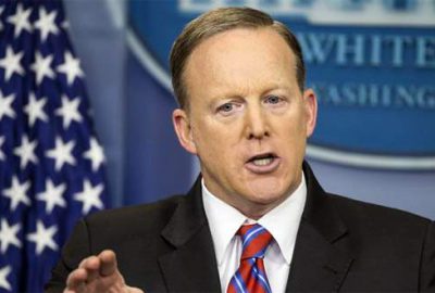 Beyaz Saray Sözcüsü Spicer istifa etti