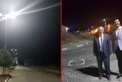 Bursa İhtisas Deri OSB’de aydınlatma sorunu aşıldı