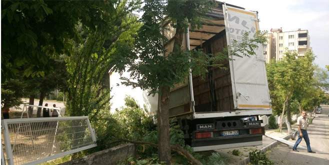 Bursa’da facia teğet geçti…