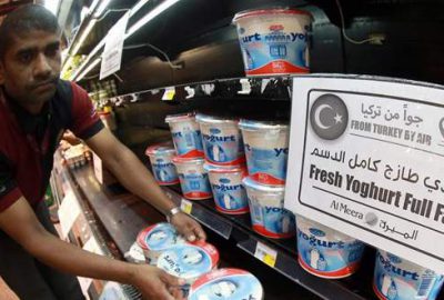 Katar’ın imdadına Türk malları yetişti