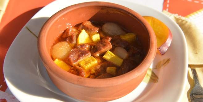 Bursa’da şeftalinin kebabını yaptılar