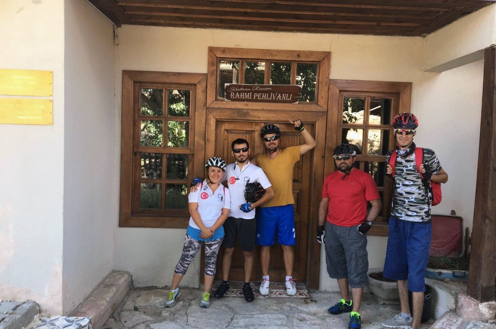 Bisiklet severler Keskin’de