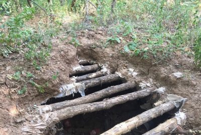 Bingöl’de teröristlerin 5 odalı sığınağı bulundu