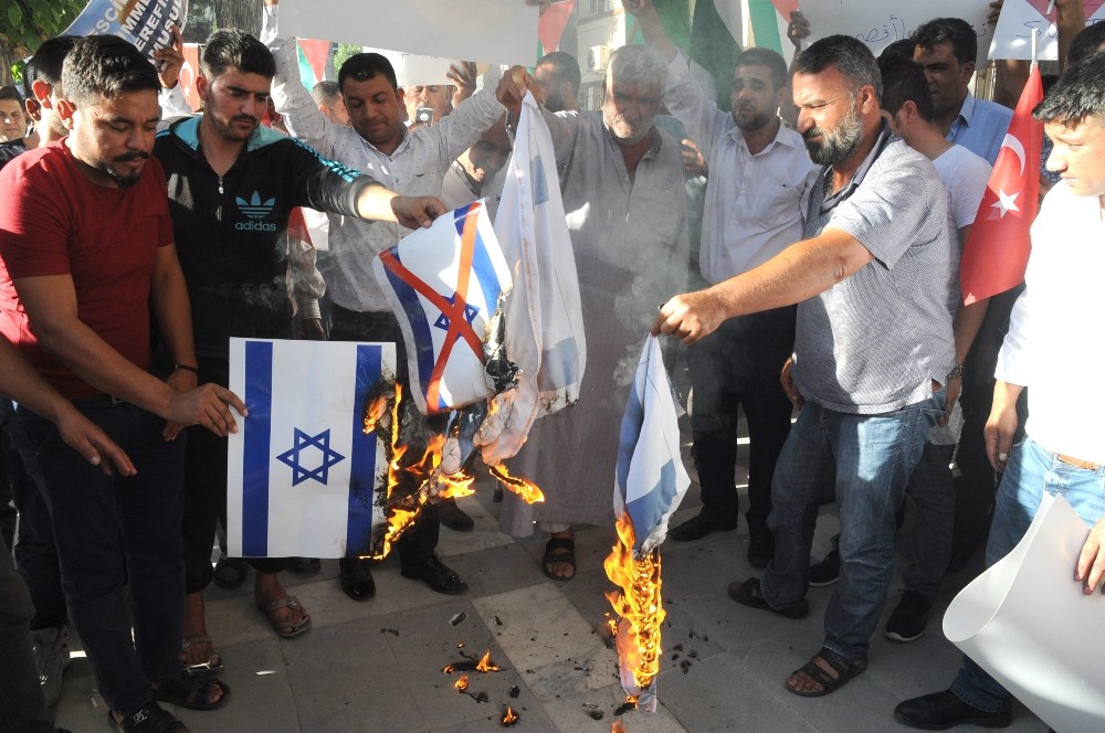 Akçakale’de İsrail’in Mescid-i Aksa işgali kınandı