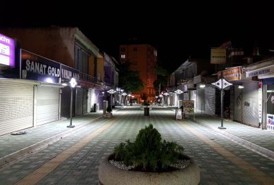 İdil Belediyesi cadde ve sokakları düzenliyor