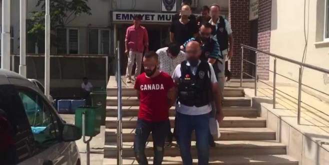 Bursa’da uyuşturucu operasyonu: 5 gözaltı