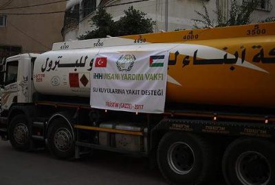 İHH’dan Gazze’ye yakıt yardımı