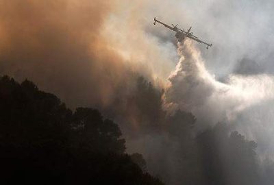 Fransa orman yangınlarıyla boğuşuyor