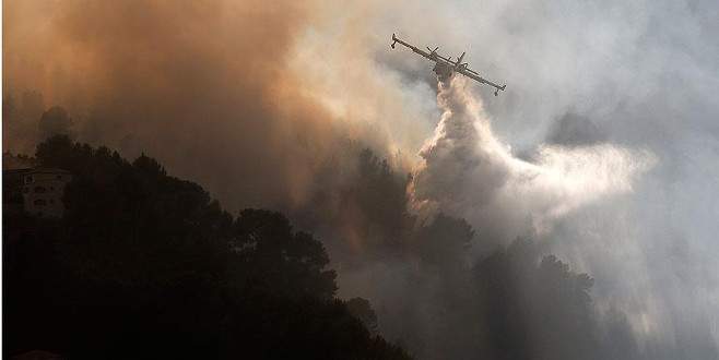 Fransa orman yangınlarıyla boğuşuyor