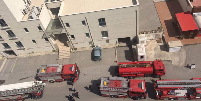 Bursa Adliyesi’nde yangın paniği