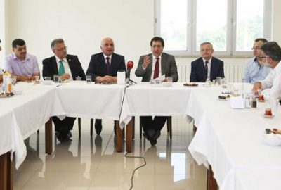 Deri OSB’ye Vali desteği