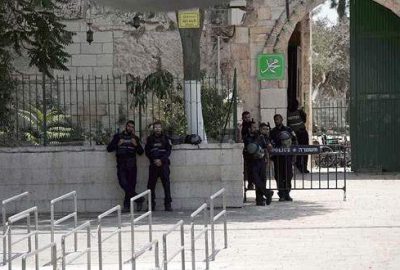 İsrail’in tüm uygulamaları sona ermeden Harem-i Şerif’e girilmeyecek