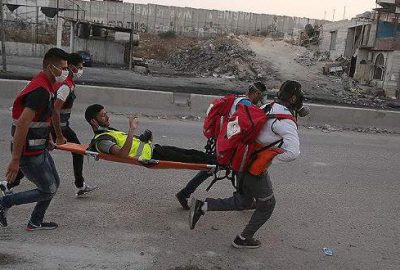 İsrail polisi olayları takip eden gazetecileri de hedef alıyor