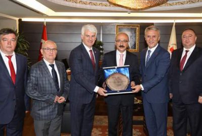 Yeni fuar alanı için destek istediler