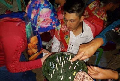 Kızılay Şaphane Şubesinden asker ailelerine gıda yardımı