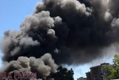 Antalya’da büyük yangın