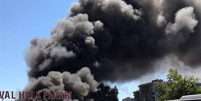 Antalya’da büyük yangın