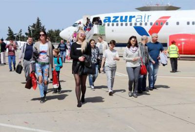 Antalya’ya ilk 7 ayda 5 milyon turist