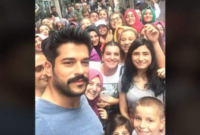 Burak’a sevgi seli