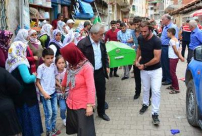 Eski sevgili pazarda dehşet saçtı
