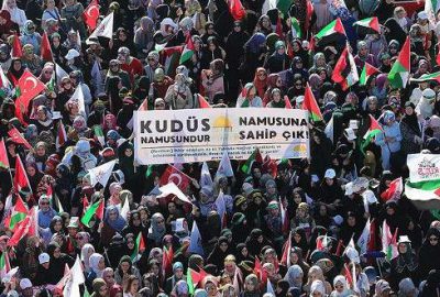 Arap basınında Yenikapı’daki ‘Büyük Kudüs Mitingi’