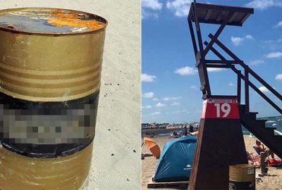 Karadeniz’de içi sıvı dolu variller bulundu