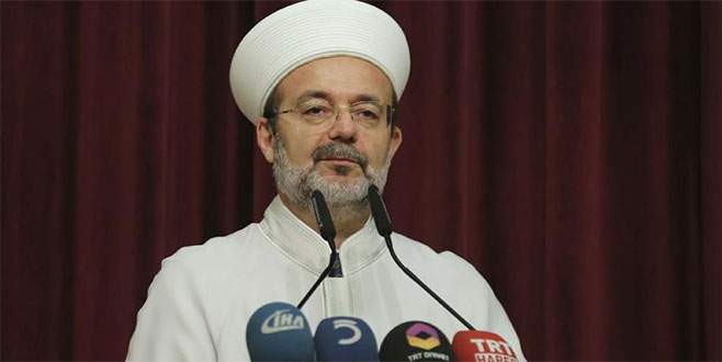 Görmez’den Diyanet personeline veda