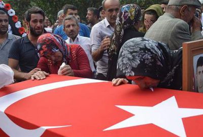 Şehit güvenlik korucusu son yolculuğuna uğurlandı