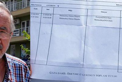 Otomobili yok cezası var!