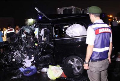 Korkunç kaza: 6 kişilik aile yok oldu