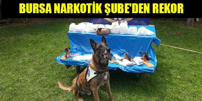 Bursa Narkotik Şube’den rekor: 8 buçuk kilo metamfetamin ele geçirildi