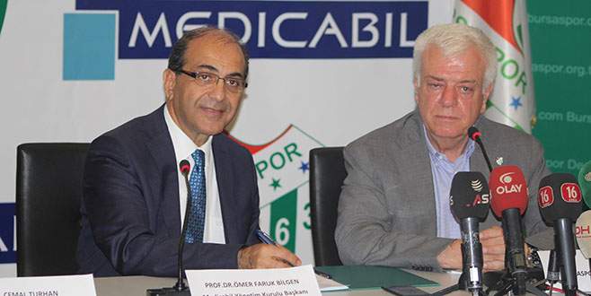 Bursaspor’a sağlık sponsoru