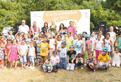 Çocuklardan şenlikli veda