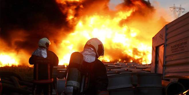 Ankara’da Hurdacılar Sitesi’nde yangın