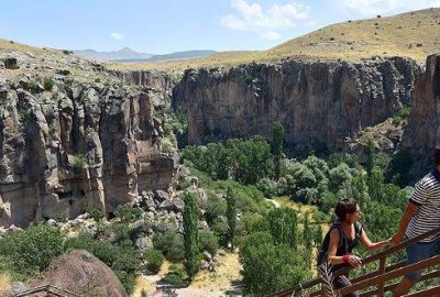 Kapadokya'nın önemli turizm bölgelerinden olan Ihlara Vadisi, doğal kanyon yapısı