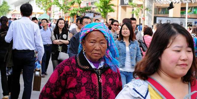 Çin nüfusu yaşlanıyor