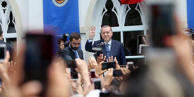 Cumhurbaşkanı Erdoğan, Yıldız Hamidiye Camisini ibadete açtı