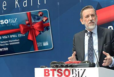 37 bin üyeye ‘BTSOBİZ KART’
