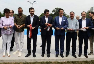 Uluslararası ilk kaykay parkı Bursa’da açıldı