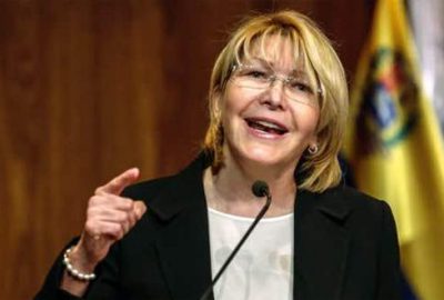 Venezuela’da Başsavcı Ortega Diaz görevden alındı