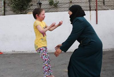 Küçük Hiba, annesi ve kardeşlerine kavuştu