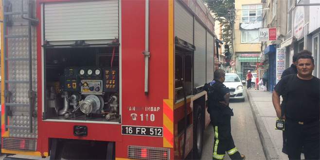 Matkap sesine kızıp kendini yaktı