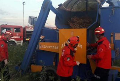 Tarlada korkunç ölüm!