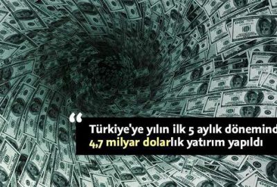 Türkiye’ye 5 ayda 5 kıtadan yatırım