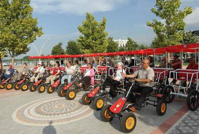 Kocaeli'nin Başiskele ilçesinde gerçekleştirilen organizasyonla görme engelli vatandaşlar, bir araya
