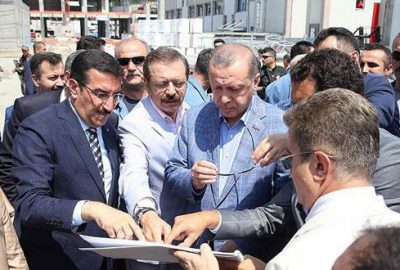Erdoğan, Sarp Sınır Kapısı ve Ovit Tüneli’ni inceledi