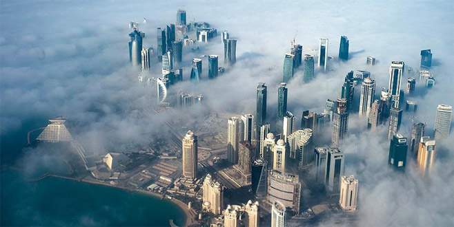 Katar yeni hava koridorları kullanmaya başladı